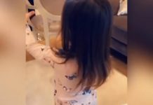 Preslatko: Pogledajte Kako Ana Nikolić U Izolaciji Vježba Sa Svojom Trogodišnjom Kćerkom Tarom- Djevojčica Je Preslikana Svoja Mama (VIDEO)