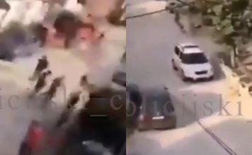 Sirena, policija i bježi koliko te god noge nose: Ovaj snimak iz Sjeverne Makedonije je uzburkao javnost (VIDEO)