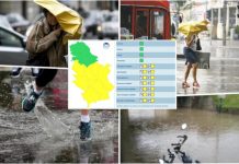 NAJNOVIJE UPOZORENJE RHMZ VAŽI ČAK 12 SATI! SRBIJA JE U NARANDŽASTOM ALARMU: Očekuju se haos!