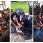 BRUTALNA HAPŠENJA U BUDVI: Neviđena sila specijalaca! Biju građane, lome stakla, čuje se vriska i zapomaganje!