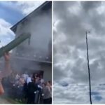 ZOLJOM SKIDAO JABUKU! Snimak sa svadbe šokirao javnost! (VIDEO)